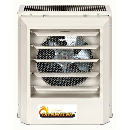 Single Phase 208-Volt 3KW Heavy-duty Electric Fan Forced Unit Heater